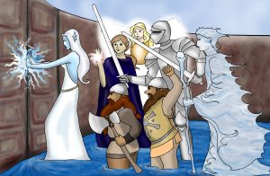 Defending Southgard, by Iraen