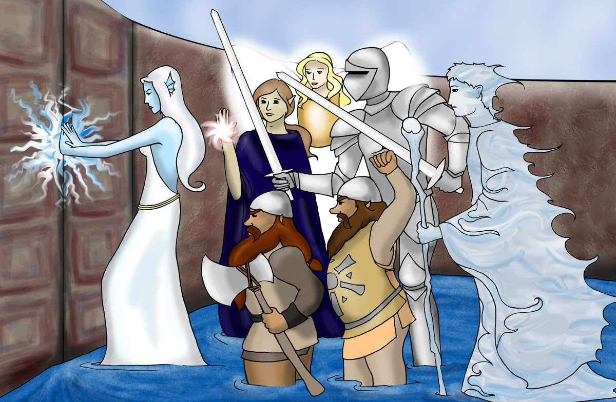 Defending Southgard - Lusternia
