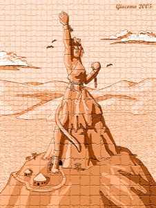 The Claws of Liberty (mosaic detail), by Exarius