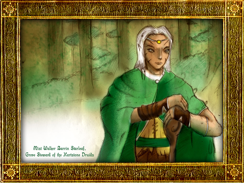 Grove Steward Barrin Starleaf - Lusternia