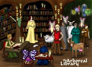 The Arboreal Library, by Iraen