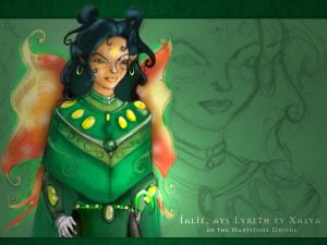 Ialie in Faeling Form, by Gelo
