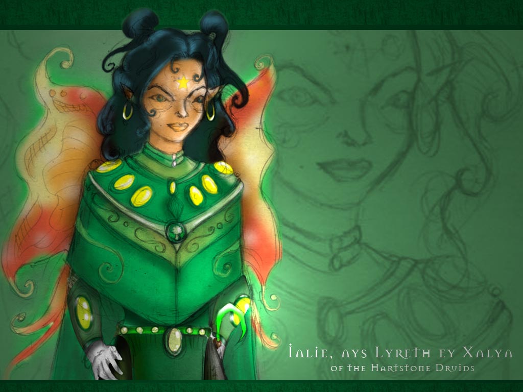 Ialie in Faeling Form, by Gelo