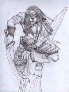 Aslaran Blademaster, by Turgeis