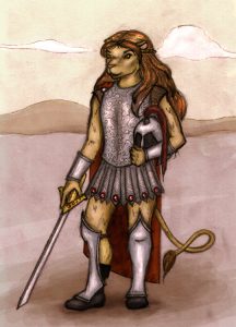 Aslaran Warrior, by Iraen