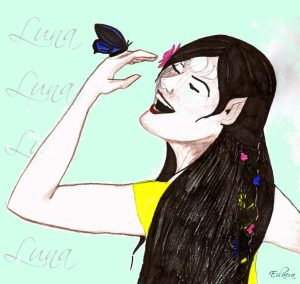 Luna, The First of the Maidens, by Eilaera