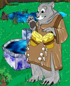 Hoopah, Elder of the Tolborolla Furrikin and Tae’dae., by Kharaen