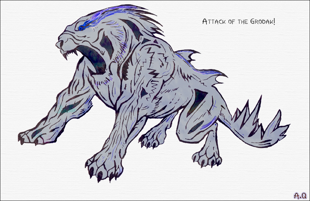 Attack of the Grodak - Lusternia