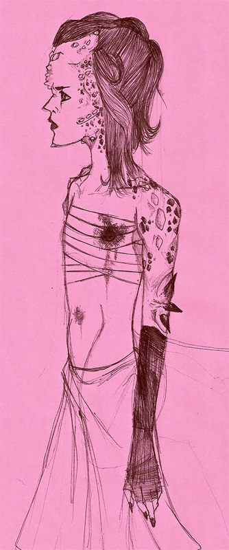Sketch of a Mag Youth - Lusternia
