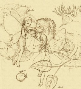 Faeling and Sylph, by Xiran