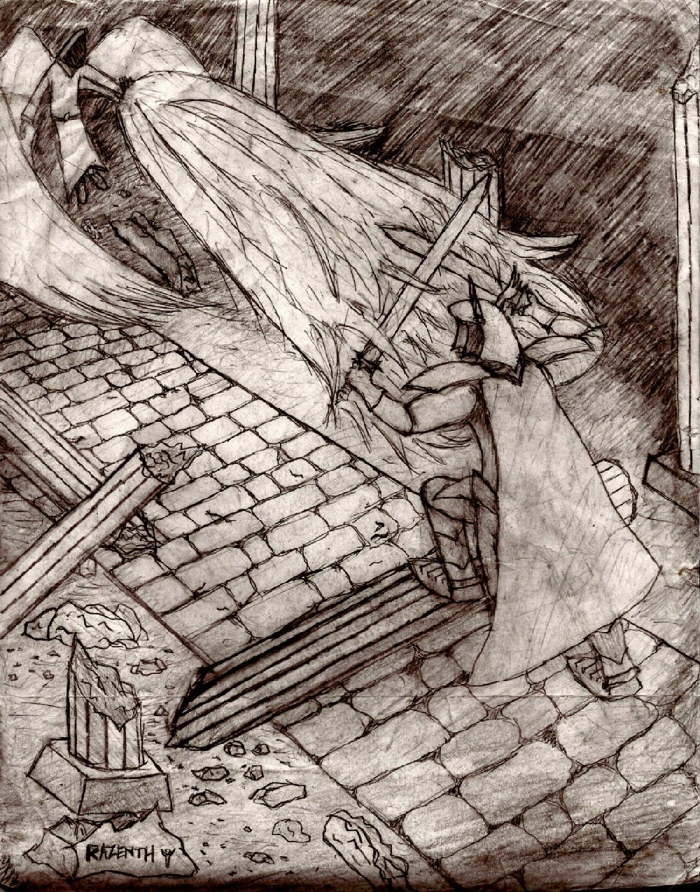 Battle in the Amberle - Lusternia