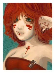 Self-Portrait, by Sini