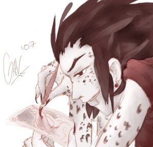 Inscribing the Empress, by Gavriel