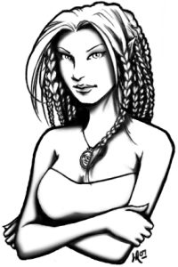 Self-Portrait, by Amarysse