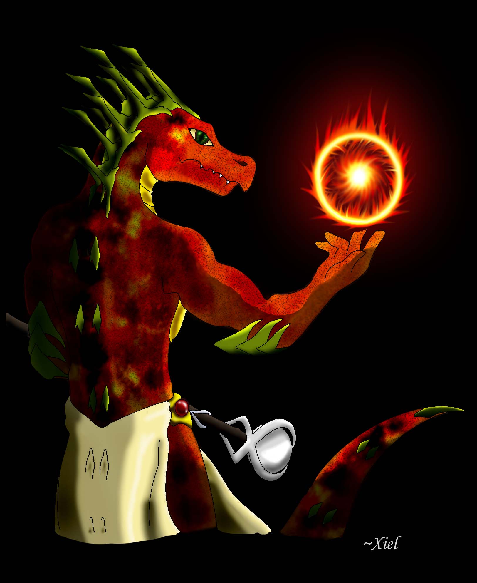 The Pyromancer - Lusternia