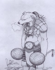 Tae’dae Bonecrusher, by Lysandus