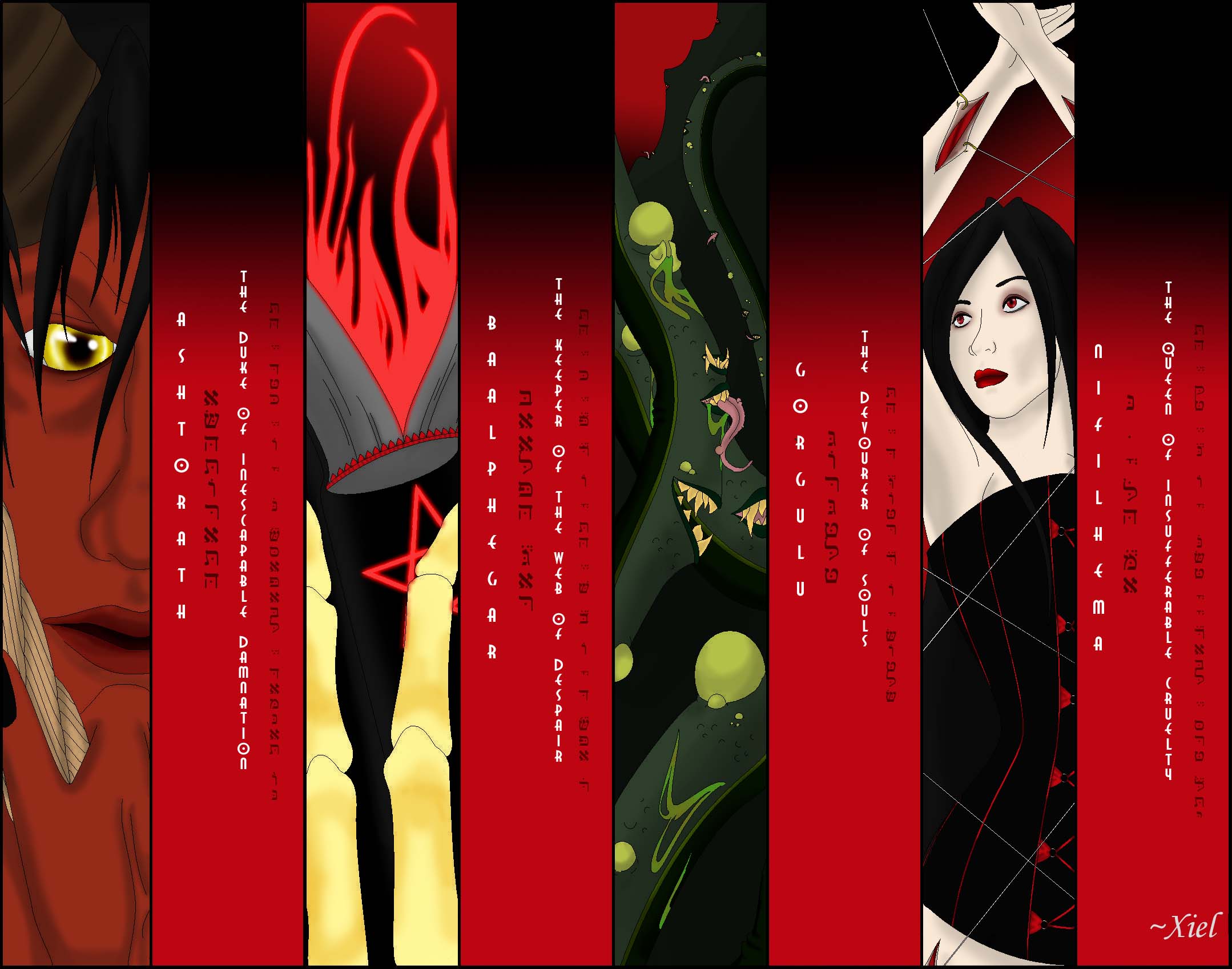 The Demon Lords, by Xiel