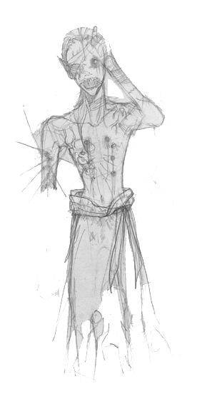 Sketch of a Nihilist Kaalak - Lusternia