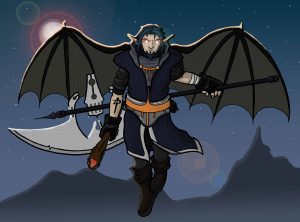 Blacktalon Rising, by Simimi