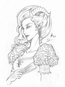 Viscanti Noblewoman, by Feyrll