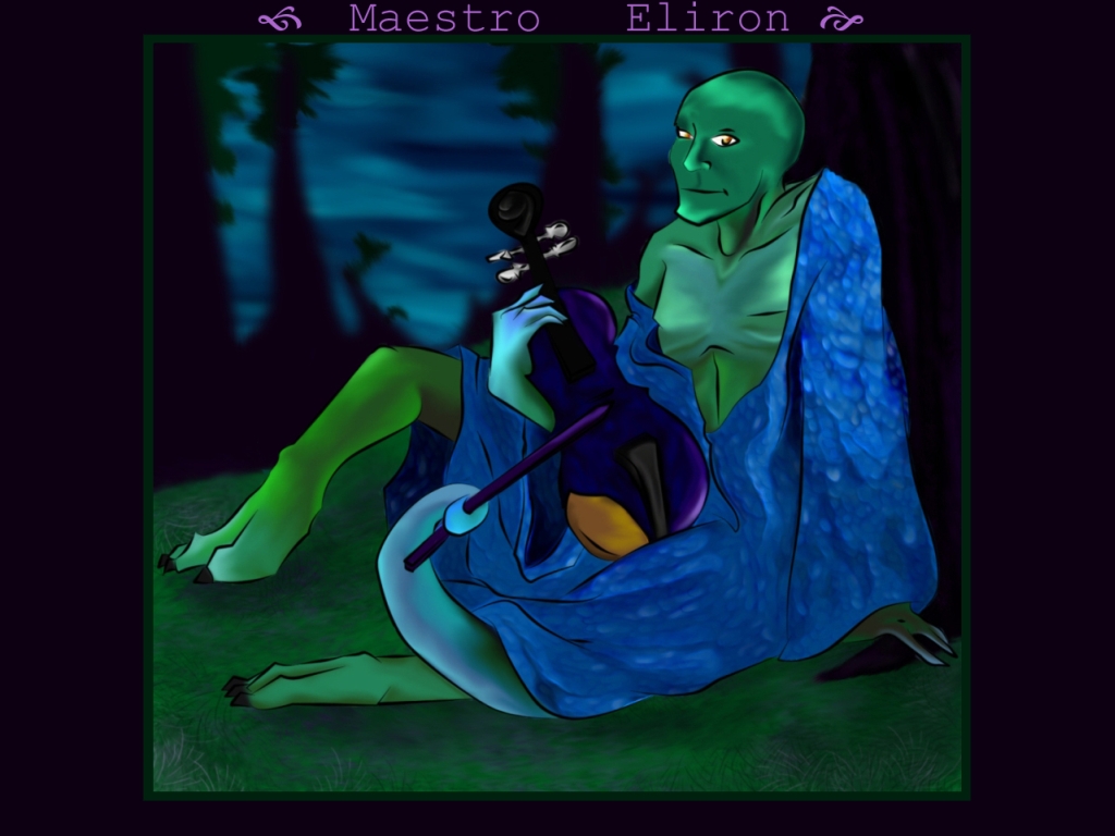 Maestro of the Lament Eliron Inseira - Lusternia