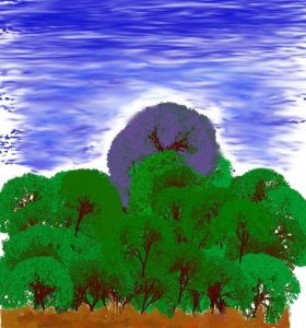 The Trees of Serenwilde, by Morhgor