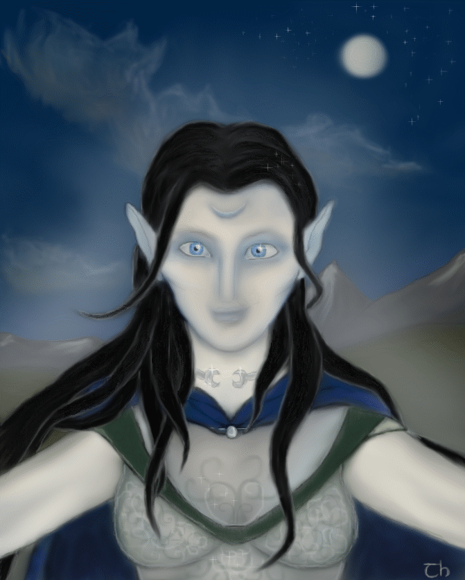 The Silver Goddess - Lusternia