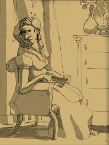 Lady Irminka Paavlik, by Pretorius
