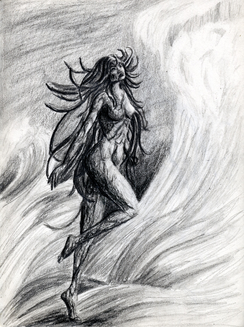 Lady of the Black Tide - Lusternia