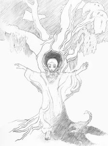 Synl with Tree, by Xiran