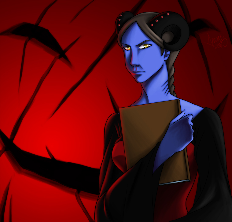 Voice of the Red Masque, by Ried