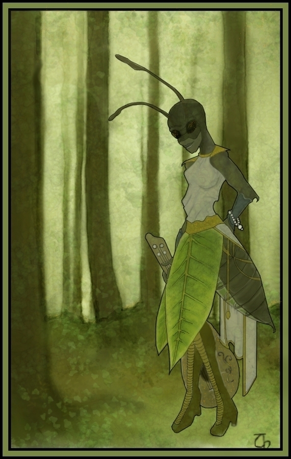 A Bard in Verdant Green - Lusternia