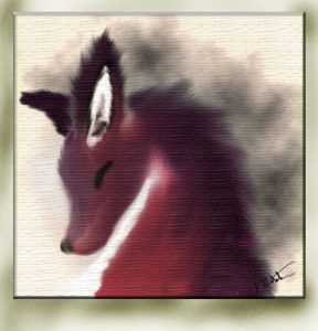 Portrait of a Loboshigaru, by Arimisia