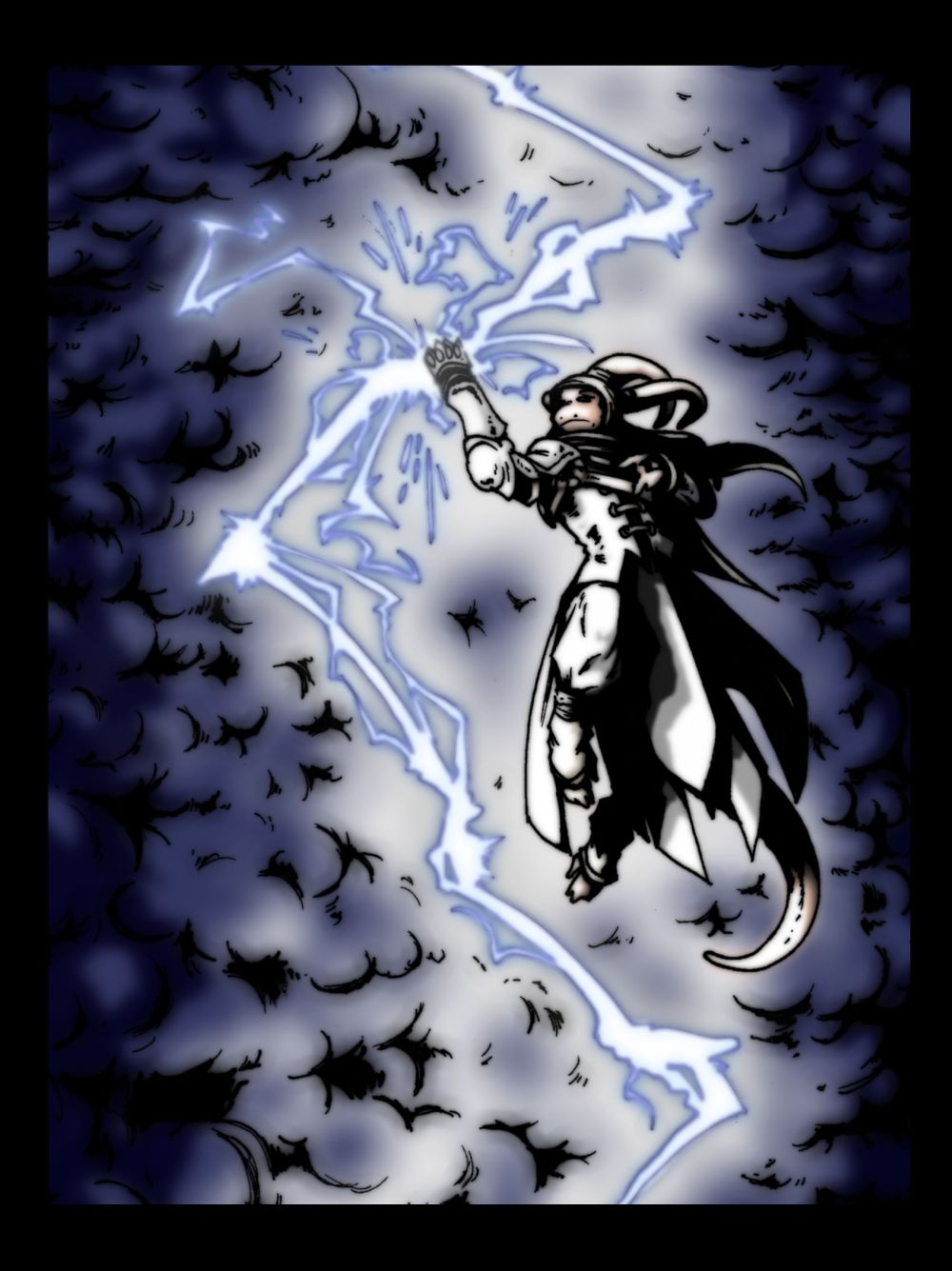 Catching Lightning, by Saunruwen