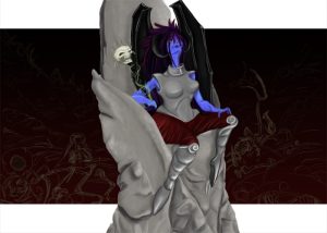 Shiawase, Succubus Queen, by Kharaen
