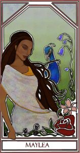Lady Maylea, the Bloom of Serenity, by Saaga