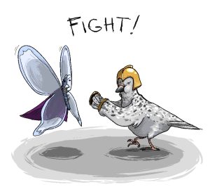 Figurine Battle, by Phoebus