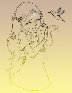 Luna, the First of the Maidens, by Sadie