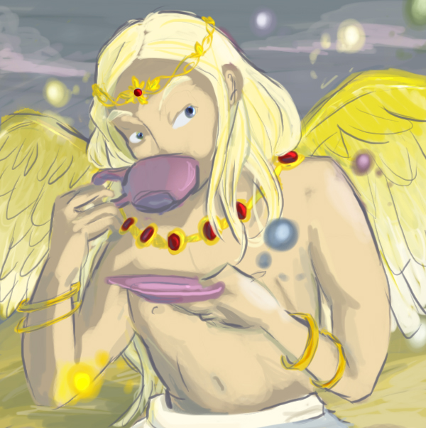 Tea Time with Lord Lyreth, by Tanwen