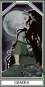 Lady Lisaera, the Silver Goddess, by Saaga