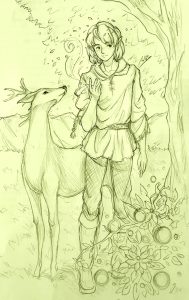 Dedicant Eolae, of the Hart, by Mica
