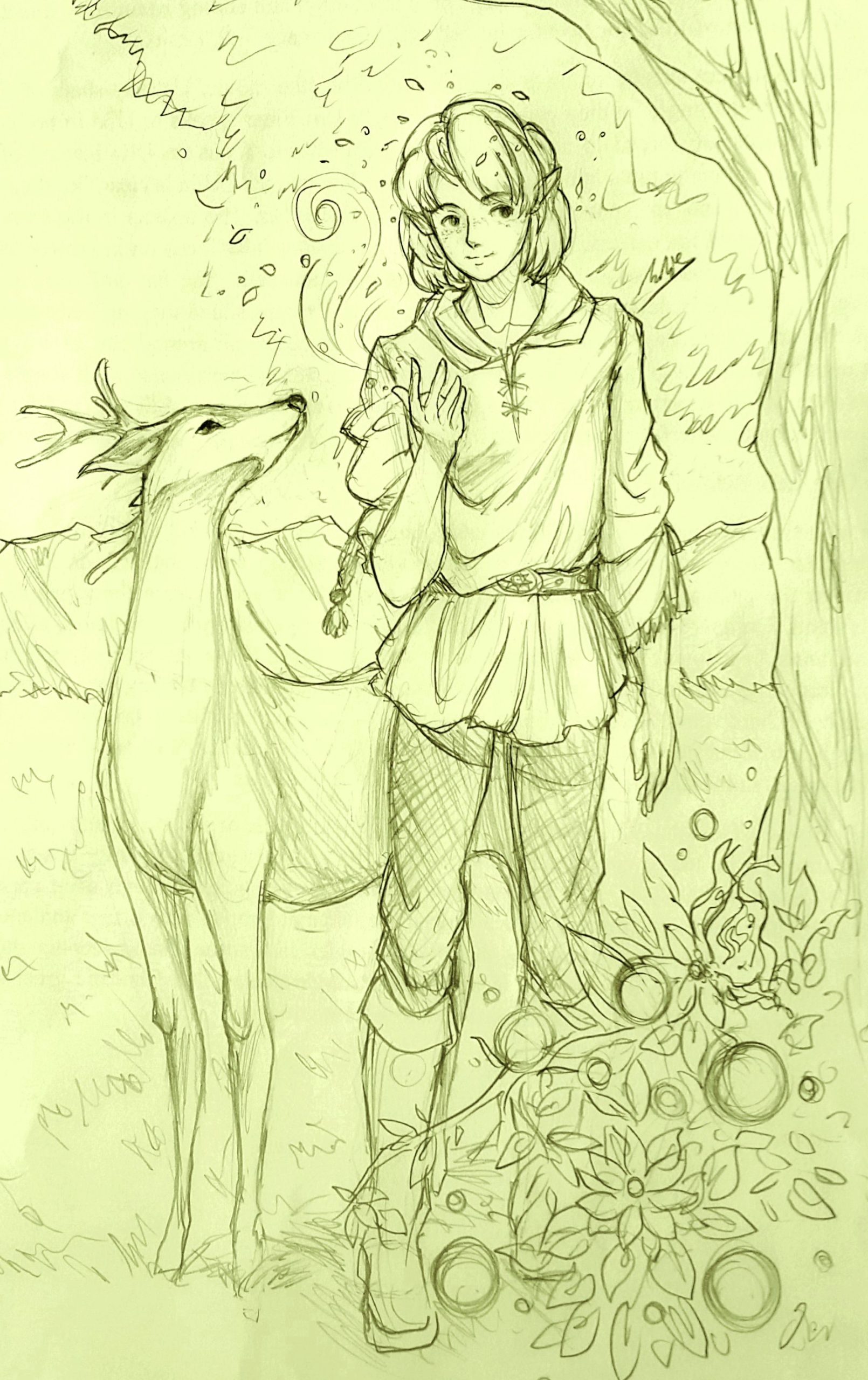 Dedicant Eolae, of the Hart, by Mica