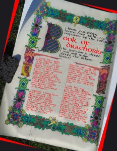Book of Dracnoris — Page One, by Steingrim