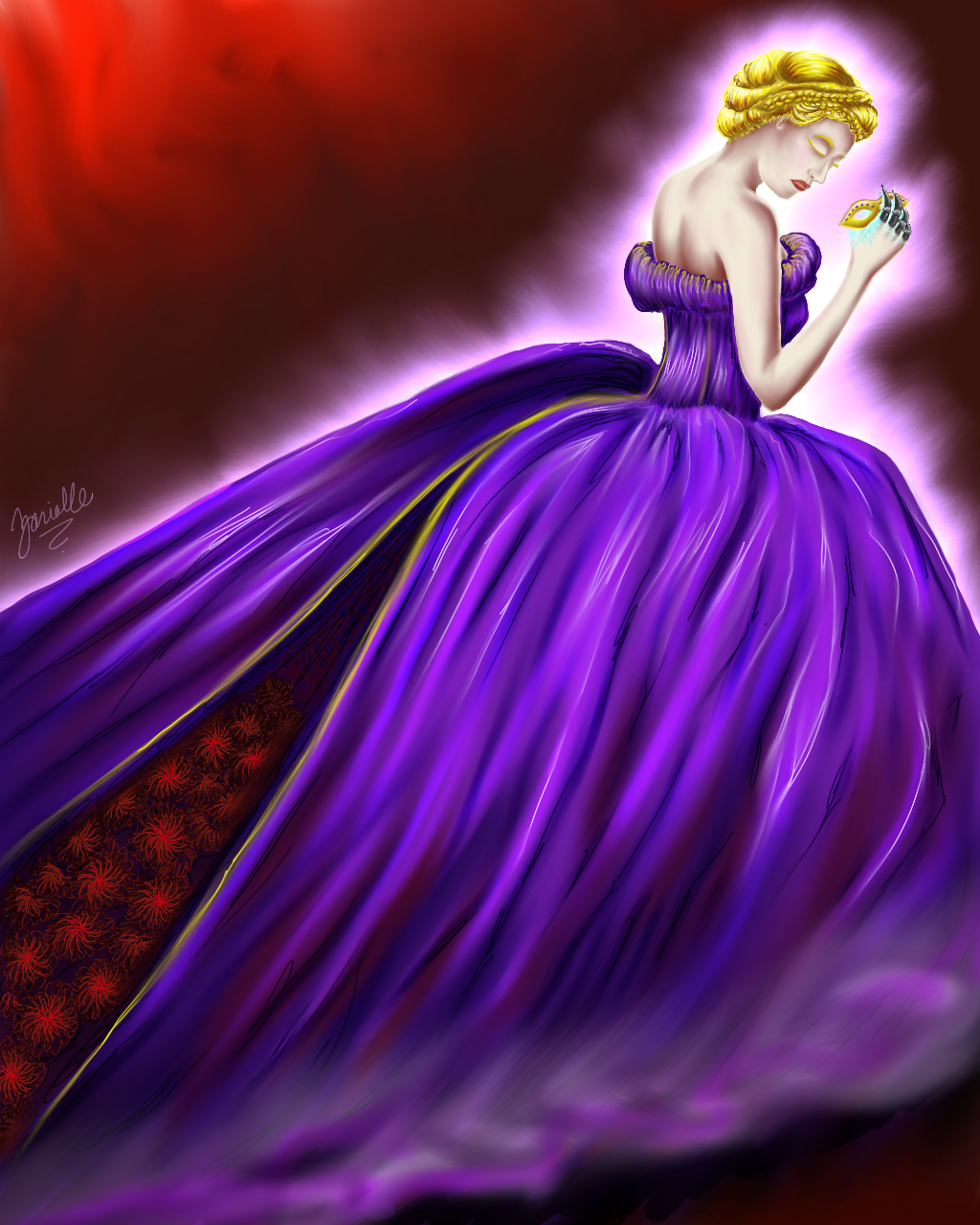 Lady Drocilla Beauteous Ruin in Contemplation, by Zarialle