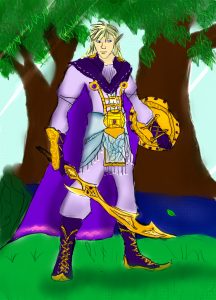 Elfen Male, by Syryn