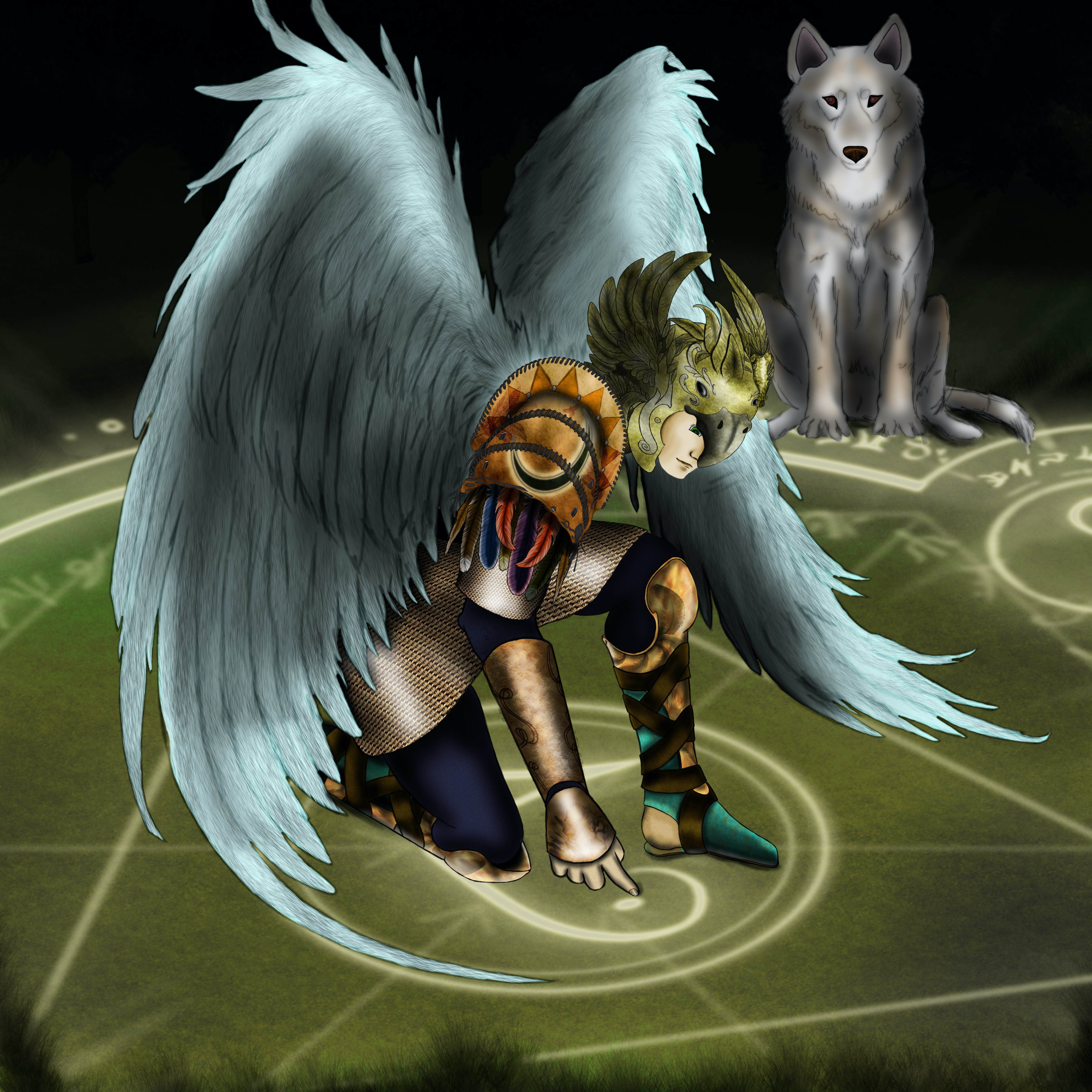 Chief Everiine Silvermoon, the Wise, by Arimisia