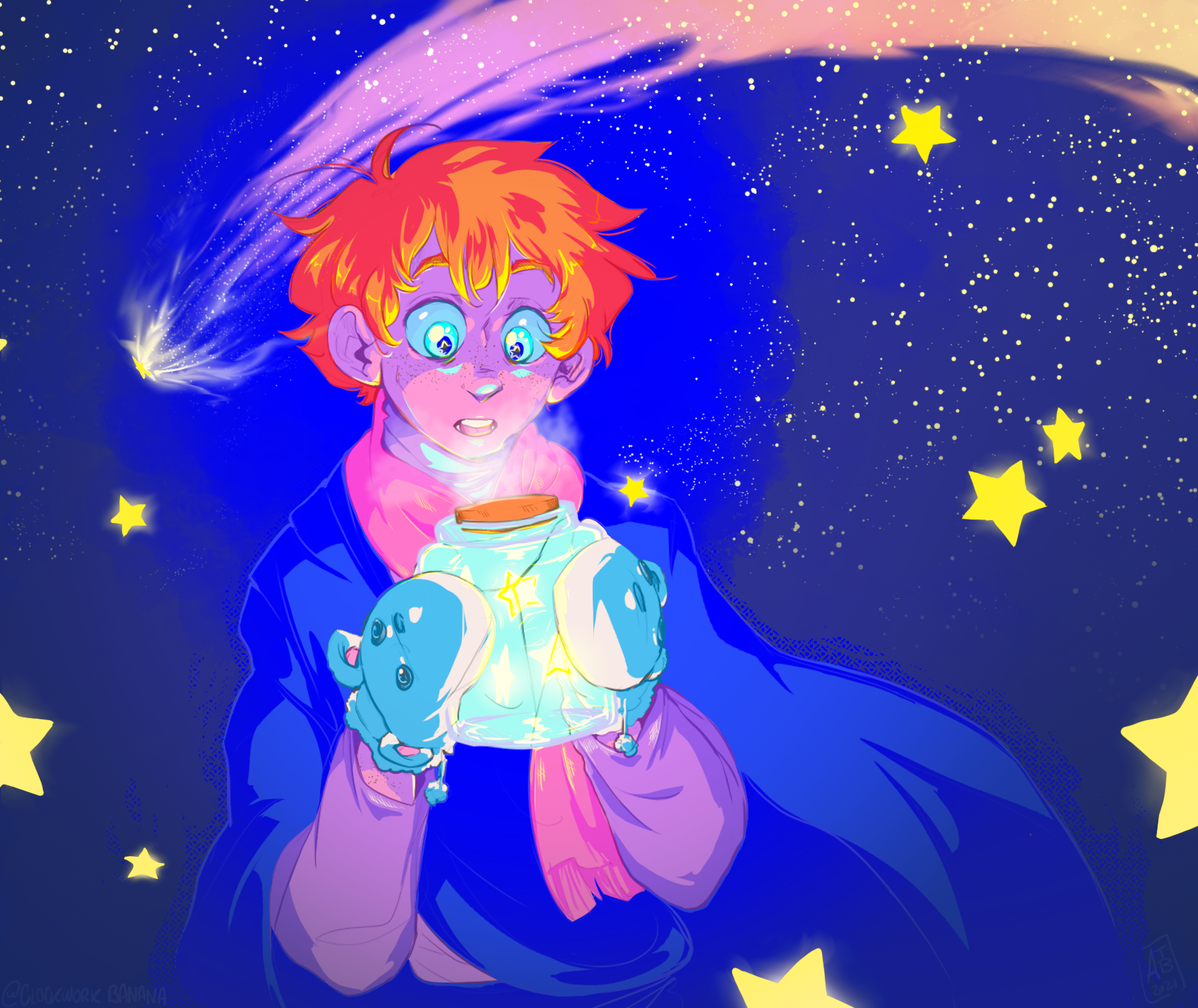 Jars of Stars, by Gurashi