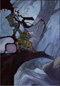 A Battle with the Prince of Darkness, by Glint