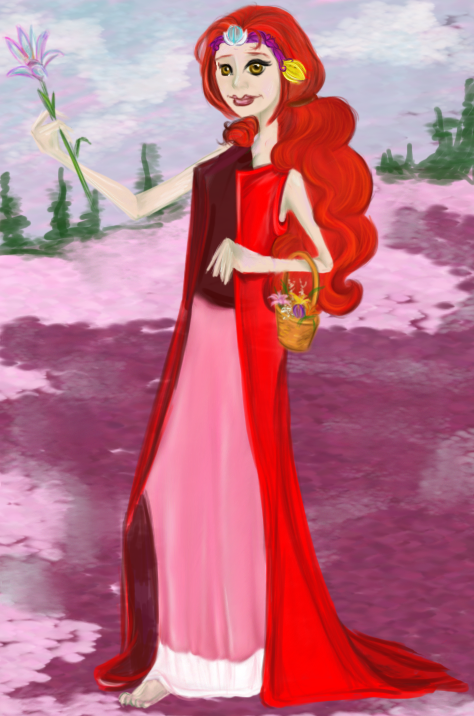 Flowergirl Maeah, by Lilian