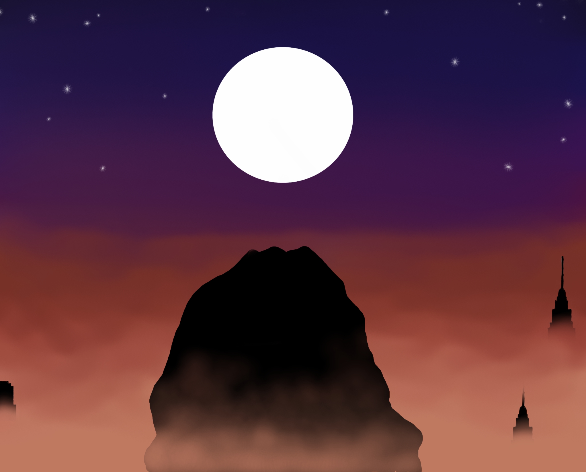 Magnagora Skyline - Lusternia